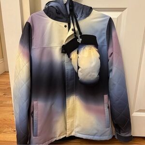 Volcom Snowboard Jacket with mittens